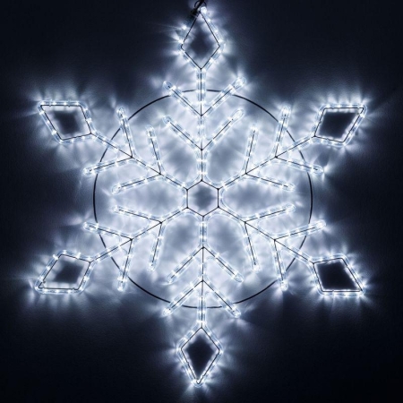 Фигура ARD-SNOWFLAKE-M9-900x900-360LED White (230В 22Вт) (IP65) Ardecoled 034256 Фигура ARD-SNOWFLAKE-M9-900x900-360LED White (230В 22Вт) (IP65) Ardecoled 034256