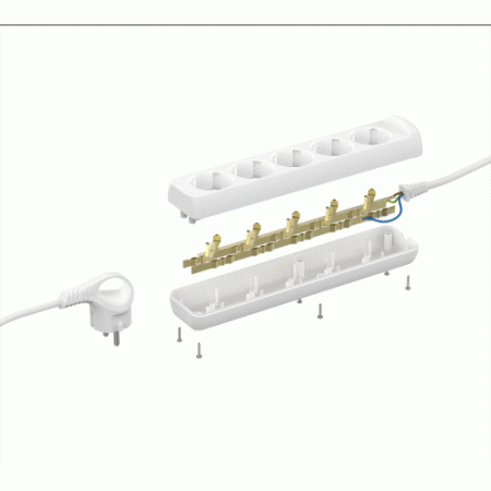 Удлинитель 5х5м с заземл. ПВС 3х1.5 16А U-5e-5m-3x1.5 Эра Б0044039 Удлинитель 5х5м с заземл. ПВС 3х1.5 16А U-5e-5m-3x1.5 Эра Б0044039