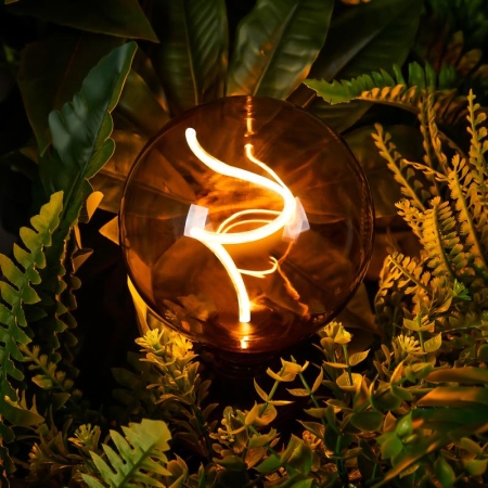 Лампа светодиодная филаментная Loft 271 G125 5Вт 1800К E27 DIM Voltega 8559 Лампа светодиодная филаментная Loft 271 G125 5Вт 1800К E27 DIM Voltega 8559