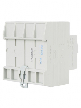 Выключатель дифференциального тока (УЗО) 4п 25А 300мА тип AC ВД1-63 KARAT IEK MDV10-4-025-300 Выключатель дифференциального тока (УЗО) 4п 25А 300мА тип AC ВД1-63 KARAT IEK MDV10-4-025-300