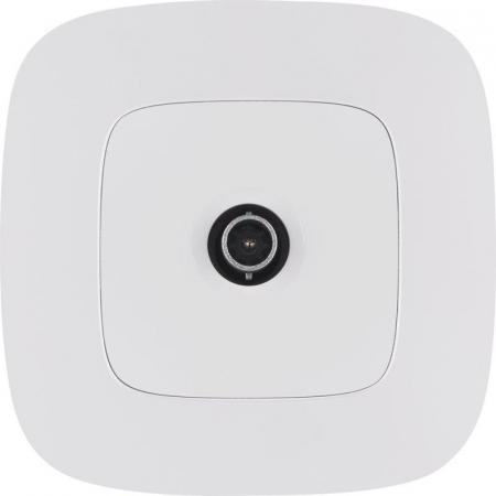 Розетка телевизионная TV 1-м Valena Allure 0-2400МГц с топологией "звезда" с лицев. панелью механизм бел. Leg 753751