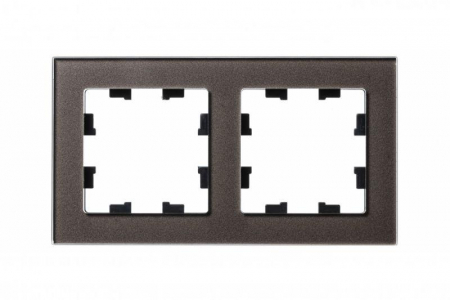 Рамка 2-м AtlasDesign Nature стекло мокко SE ATN320602 Рамка 2-м AtlasDesign Nature стекло мокко SE ATN320602