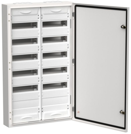 Корпус ЩРн-144 (2х72) TITAN 5 960х570х140 IP54 одна дверь метал. бел. IEK TI5-50-N-2X072-54