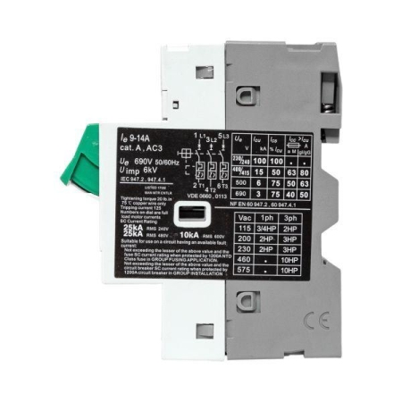 Выключатель автоматический для защиты двигателя АПД-32 9-14А EKF apd-me-14 Выключатель автоматический для защиты двигателя АПД-32 9-14А EKF apd-me-14