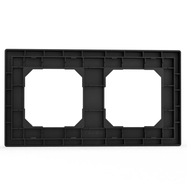 Рамка 2-м Pixel универс. карбон TOKOV ELECTRIC TKE-PX-RM2-C14 Рамка 2-м Pixel универс. карбон TOKOV ELECTRIC TKE-PX-RM2-C14
