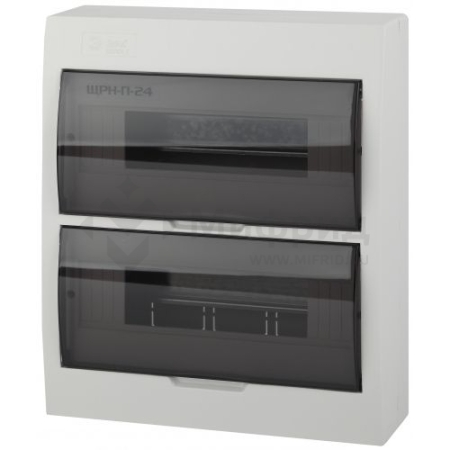 Бокс навесной ЩРН-П-24 24мод. IP41 пластик SIMPLE NO-box_simple-plastic_24_surface BOXS24 Эра Б0041528