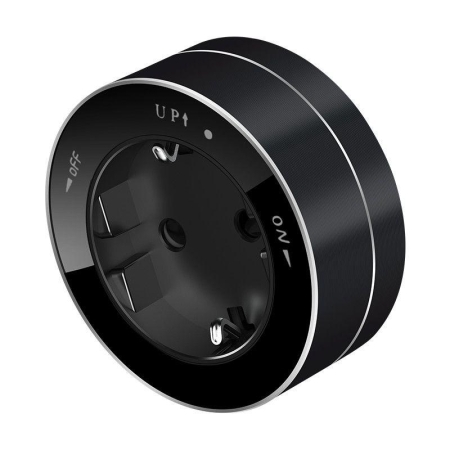 Розетка MultiTrack 16А 250В 2P+E кругл. антрацит SE MTK13001B Розетка MultiTrack 16А 250В 2P+E кругл. антрацит SE MTK13001B