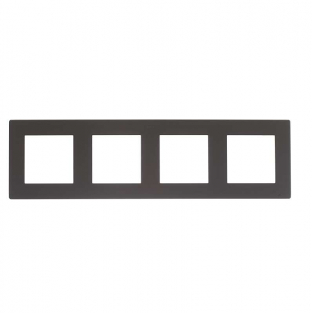 Рамка 4-м Simon24 графит 2400640-038 Рамка 4-м Simon24 графит 2400640-038
