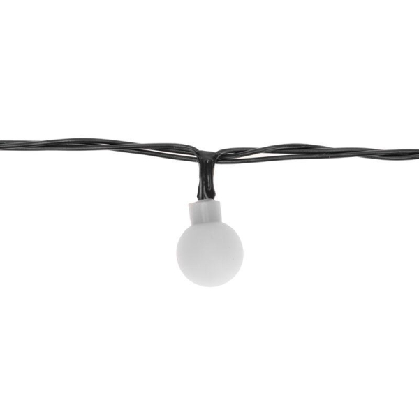 Гирлянда светодиодная "Шарики" 5м 20LED мульти (RG/RB) IP20 230В мигание провод зел. Neon-Night 304-023