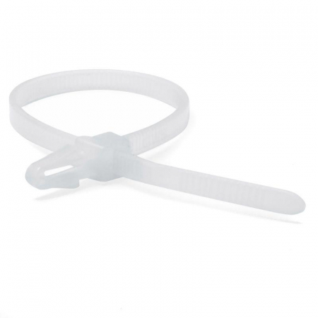 Хомут кабельный 3.6х150 полиамид бел. с осн. (уп.100шт) DKC 252155SR-M Хомут кабельный 3.6х150 полиамид бел. с осн. (уп.100шт) DKC 252155SR-M