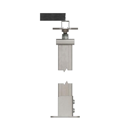 Стойка фальшпола регулируемая 41х72 L975 SFR72-975 регулировка 950-1000мм КМ LO48768