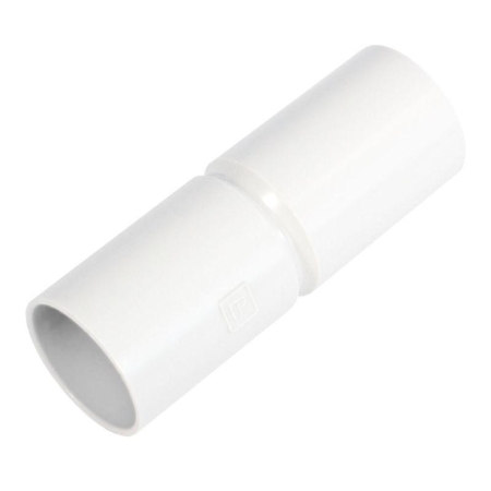 Патрубок-муфта d20мм бел. Промрукав PR.01720б