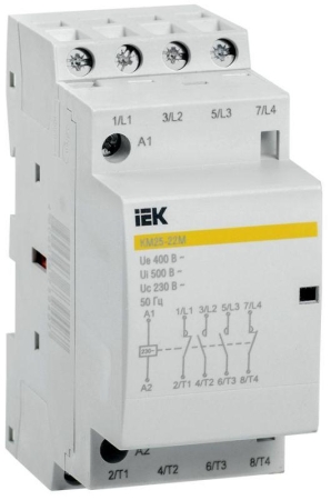 Контактор модульный КМ25-22М AC KARAT IEK MKK11-25-22 Контактор модульный КМ25-22М AC KARAT IEK MKK11-25-22