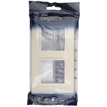 Рамка 2-м Elegance 14-5012-02 Classic слон. кость Эра Б0060577 Рамка 2-м Elegance 14-5012-02 Classic слон. кость Эра Б0060577