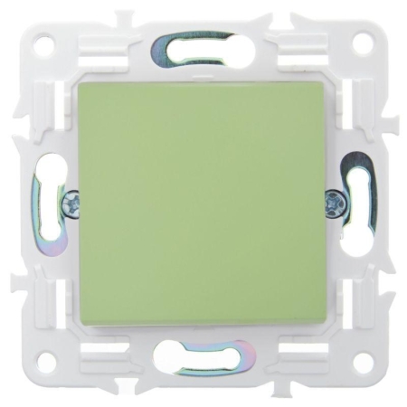 Выключатель 1-кл. SKANDY 10А SK-V01G мятный IEK SK-V10-0-10-K06