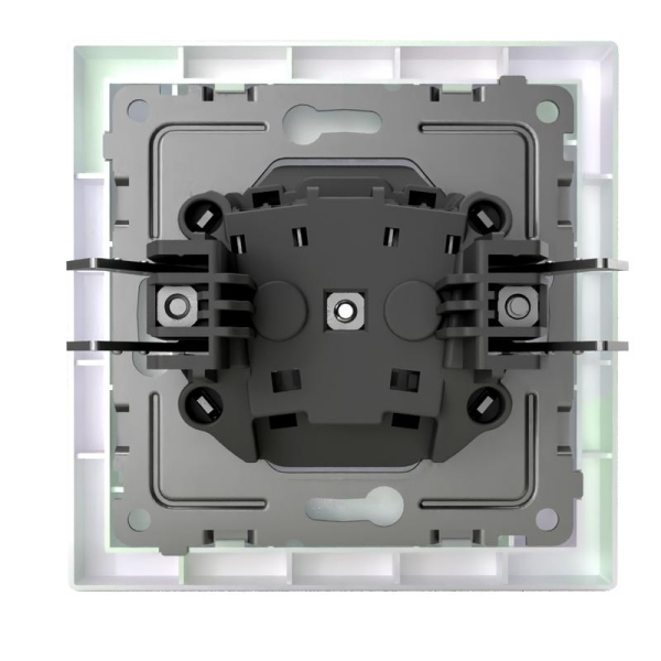 Розетка 1-м СП Pixel 16А IP20 без заземл. в сборе перламутр. TOKOV ELECTRIC TKE-PX-R1F-C04 Розетка 1-м СП Pixel 16А IP20 без заземл. в сборе перламутр. TOKOV ELECTRIC TKE-PX-R1F-C04