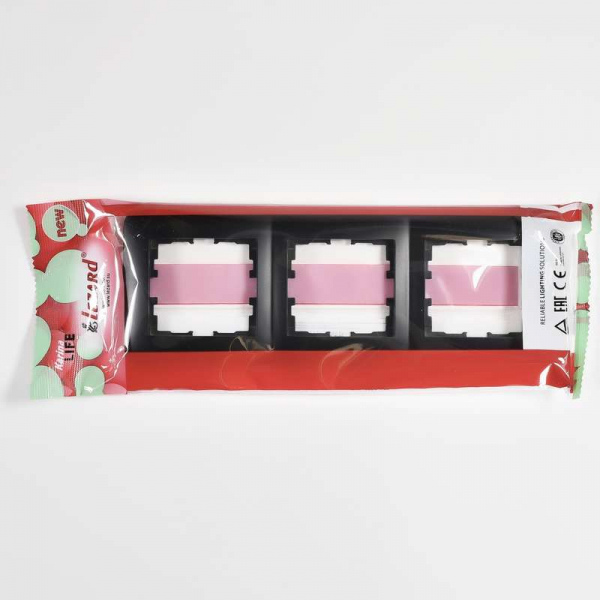 Рамка 3-м Karina Life горизонт. черн. бархат LEZARD 708-4200-148 Рамка 3-м Karina Life горизонт. черн. бархат LEZARD 708-4200-148