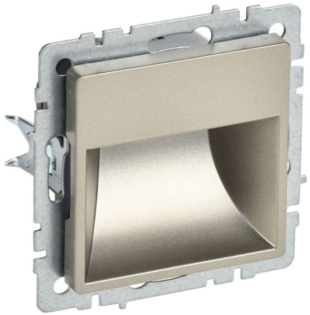 Подсветка светодиодная BRITE встраив. ПЛ20-БрШ механизм шампань IEK BR-FL20-K37 Подсветка светодиодная BRITE встраив. ПЛ20-БрШ механизм шампань IEK BR-FL20-K37