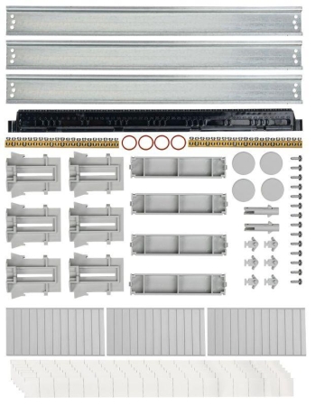 Корпус КМПн-54 TEKFOR IP65 черн. прозр. дверь пластик. IEK TF5-KP72-N-54-65-K03-K02