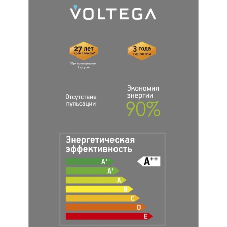Лампа светодиодная филаментная Loft 271 YX-G125175LFFEC01 4Вт 2200К E27 DIM Voltega 8574 Лампа светодиодная филаментная Loft 271 YX-G125175LFFEC01 4Вт 2200К E27 DIM Voltega 8574