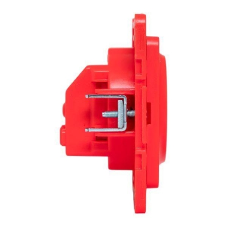 Розетка 1-м СП Стокгольм 16А с заземл. защ. шторки винтов. клеммы механизм красн. EKF EYR16-028-30 Розетка 1-м СП Стокгольм 16А с заземл. защ. шторки винтов. клеммы механизм красн. EKF EYR16-028-30