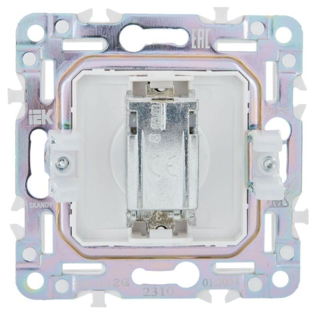 Розетка TV оконечная SKANDY SK-A12G графит IEK SK-A10-O-K53 Розетка TV оконечная SKANDY SK-A12G графит IEK SK-A10-O-K53