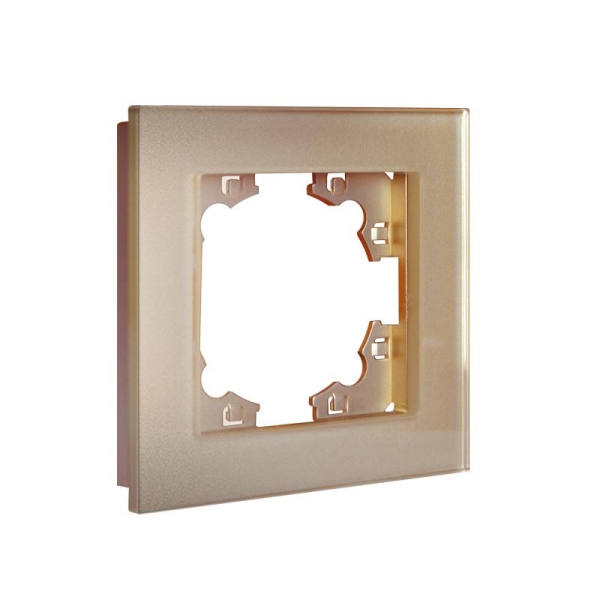 Рамка 1-м Афина стеклянная шампань UNIVersal 2278 Рамка 1-м Афина стеклянная шампань UNIVersal 2278