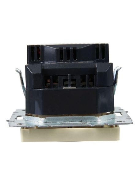 Розетка BRITE РЮш10-1-БрКр 16А с USB A+A 2.1А с заземл. защ. шторки механизм беж. IEK BR-R14-16-U21-D21-K10 Розетка BRITE РЮш10-1-БрКр 16А с USB A+A 2.1А с заземл. защ. шторки механизм беж. IEK BR-R14-16-U21-D21-K10