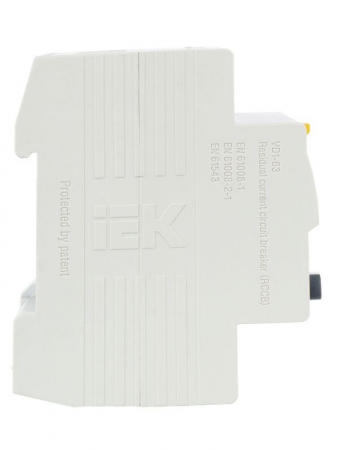 Выключатель дифференциального тока (УЗО) 4п 25А 300мА тип AC ВД1-63 KARAT IEK MDV10-4-025-300 Выключатель дифференциального тока (УЗО) 4п 25А 300мА тип AC ВД1-63 KARAT IEK MDV10-4-025-300