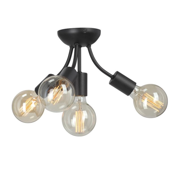 Люстра 4xE27 макс. 40Вт Vitaluce V3927-1/4PL Люстра 4xE27 макс. 40Вт Vitaluce V3927-1/4PL
