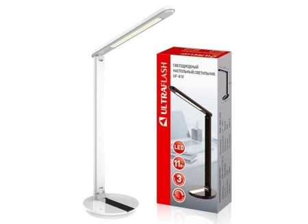Светильник светодиодный настольный UF-810 C01 11Вт димм. 3 цвет. темп. бел. Ultraflash 15169
