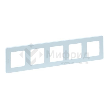 Рамка 5-м СП Inspiria IP20 мятн. IEK 673975