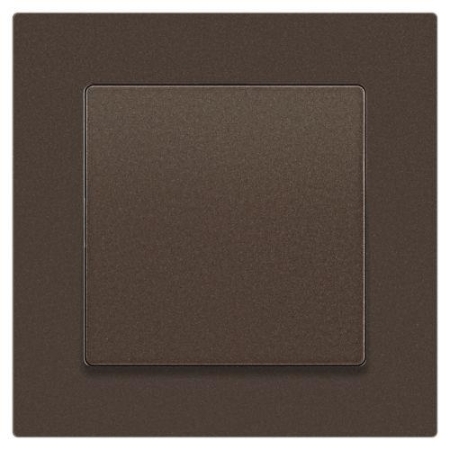 Кнопка Accent 6-109-08 10А-250В IP20 СУ бронза Intro Б0063619