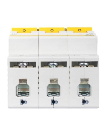 Выключатель автоматический модульный 3п C 125А 15кА ВА47-150 KARAT IEK MVA50-3-125-C Выключатель автоматический модульный 3п C 125А 15кА ВА47-150 KARAT IEK MVA50-3-125-C