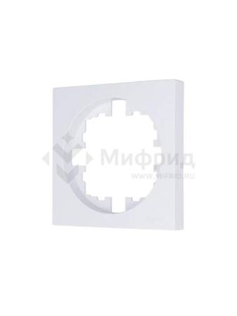 Рамка 1-м OSEN горизонт. квадрат бел. LEZARD 743-0200-146