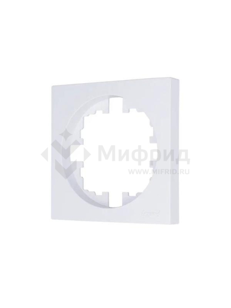 Рамка 1-м OSEN горизонт. квадрат бел. LEZARD 743-0200-146