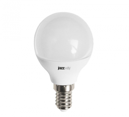 Лампа светодиодная PLED-LX 8Вт G45 шар 5000К холод. бел. E14 Pro JazzWay 5028623 Лампа светодиодная PLED-LX 8Вт G45 шар 5000К холод. бел. E14 Pro JazzWay 5028623