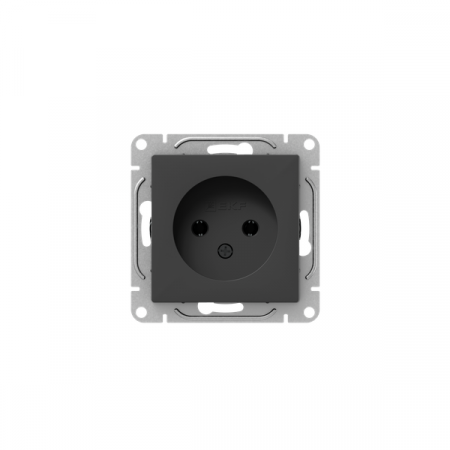 Розетка СП Эпика 16А без заземл. без шторок механизм черн. EKF UP1-SOB-100 Розетка СП Эпика 16А без заземл. без шторок механизм черн. EKF UP1-SOB-100