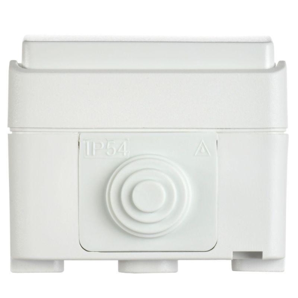 Выключатель проходной 1-кл. ОП Форс IP54 ВС20-1-0-ФБ бел. IEK EVS10-K01-10-54-DC