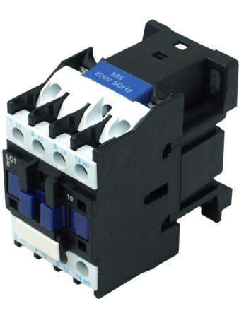 Контактор LC1E1201M5 3п 12А 220В AC 1НЗ Электротехник ET014288 Контактор LC1E1201M5 3п 12А 220В AC 1НЗ Электротехник ET014288