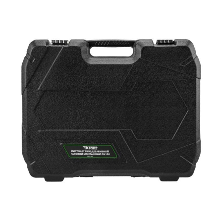 Пистолет монтажный газовый гвоздезабивной GN100 100Дж длина гвоздей 15-40мм d2.7-3мм KRANZ KR-16-1655