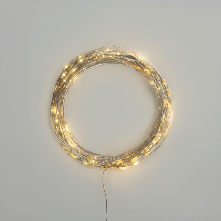 Гирлянда "Роса" 10м 100LED тепл. бел. IP44 с пультом 8 режимов элементы питания 3хAA Neon-Night 303-256 Гирлянда "Роса" 10м 100LED тепл. бел. IP44 с пультом 8 режимов элементы питания 3хAA Neon-Night 303-256