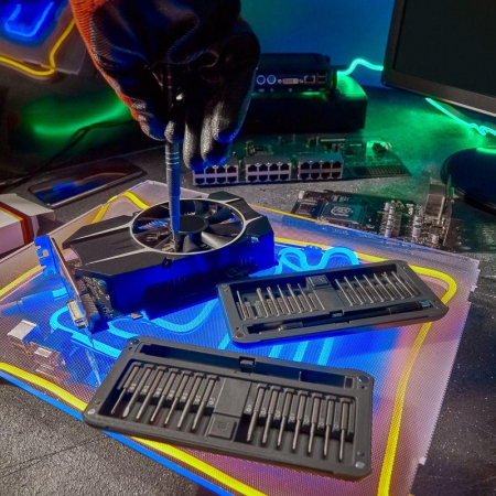 Набор отверток для точных работ RA-02 30 предметов Kranz KR-12-4752 Набор отверток для точных работ RA-02 30 предметов Kranz KR-12-4752