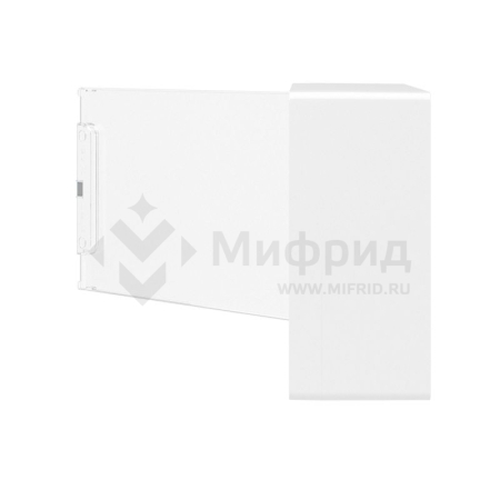 Щиток настенный Фрейм (FRAME) ЩРн-п-12 12мод. IP41 с прозр. дверцей с 2 шинами PEN на 8+6 отверст. бел. DKC F12W1WT