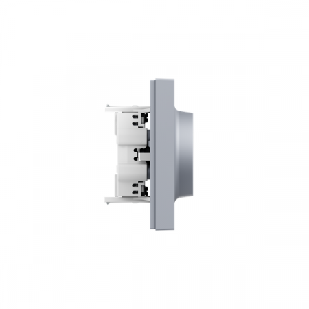 Розетка 2-м СП Эпика 16А с заземл. без защ. шторок с рамкой механизм алюм. EKF UP1-SOA-210 Розетка 2-м СП Эпика 16А с заземл. без защ. шторок с рамкой механизм алюм. EKF UP1-SOA-210