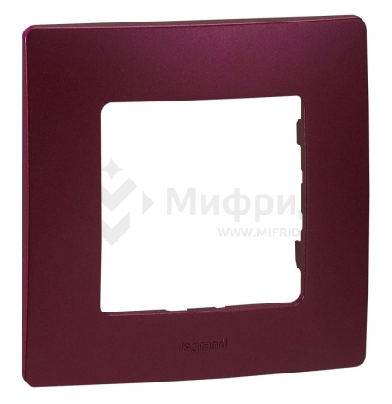 Рамка 1-м СП Etika IP20 сливовый IEK 672561