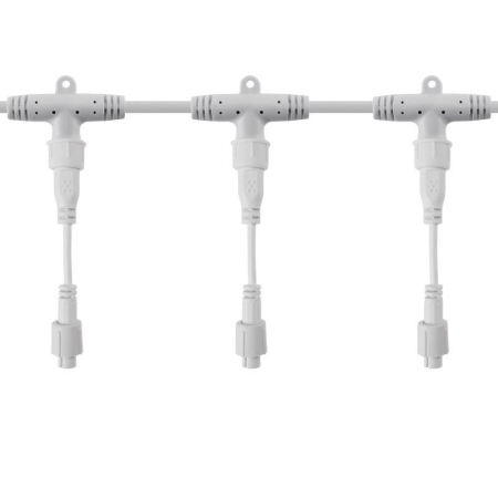 Разветвитель-шина для уличных гирлянд Professional (1 вход 20 выходов) бел. ПВХ Neon-Night 315-407