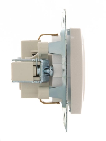 Розетка 1-м СП Karina с заземл. защ. шторки термопласт механизм жемчуж./бел. перламутр. LEZARD 707-3088-124B Розетка 1-м СП Karina с заземл. защ. шторки термопласт механизм жемчуж./бел. перламутр. LEZARD 707-3088-124B