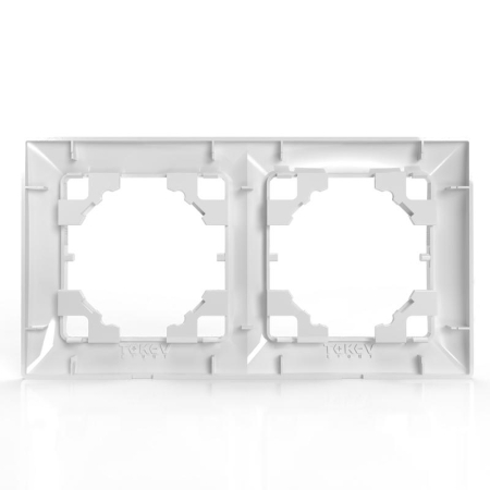 Рамка 2-м AVA бел. TOKOV LIGHT TKL-AV-RM2-C01 Рамка 2-м AVA бел. TOKOV LIGHT TKL-AV-RM2-C01
