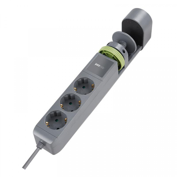 Удлинитель 3х1.5м на струбцине с заземл. с выкл. 3 USB выхода (2А+1С) IP20 ПВС 3х1 ETD-03U-150-gy (3х1.5) сер. JAZZway 5059559 Удлинитель 3х1.5м на струбцине с заземл. с выкл. 3 USB выхода (2А+1С) IP20 ПВС 3х1 ETD-03U-150-gy (3х1.5) сер. JAZZway 5059559